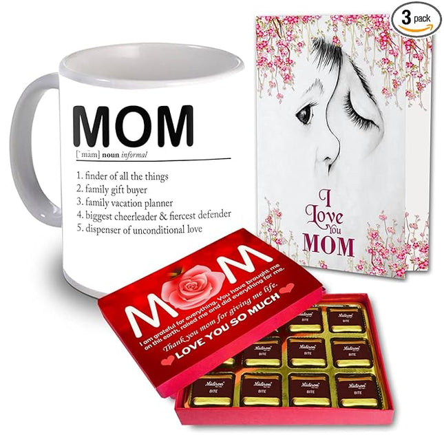 Elegant Mother’s Day Mug
Premium Chocolates for Mom