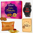 Rakshabandhan Combo Gift for Brother – Charming Rakhi & Chocolates for a Joyful Celebration