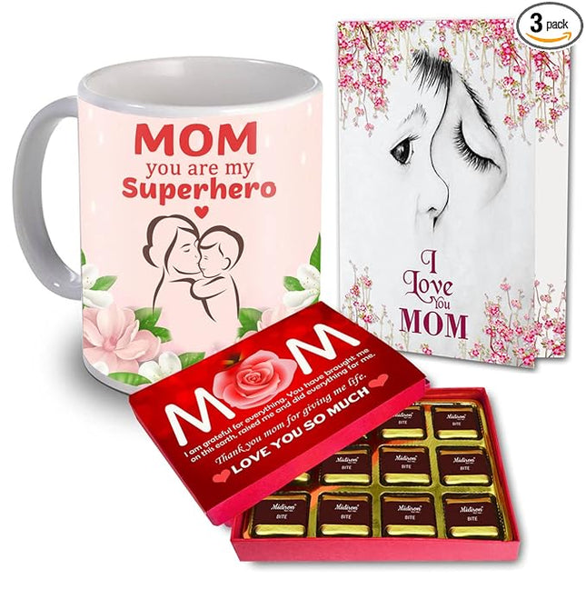 Mother’s Day Greeting Card
Chocolate Gift for Mother
Thoughtful Mother’s Day Present