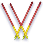 Vibrant Cloth-Wrapped Dandiya Sticks with Artistic Designs, Perfect for Celebrating Garba During Navratri
