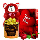 Midiron Special Valentine's Gift |Gifts For Girlfriend, Wife,Husband,Boyfriend| Love Combo For Valentine day, Anniversary, Birthday| Chocolate Box/Artificial Rose/Cute Teddy/Love Card - Midiron