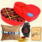 Rakshabandhan Gift Box with Chocolates & Rakhi – Exclusive Rakhi Set for Brother