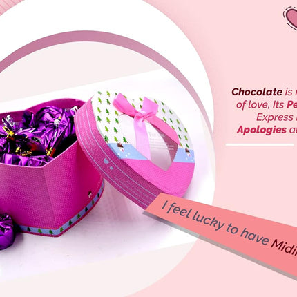 Chocolate gift box for Valentine's Day
Heart-shaped chocolate for Valentine's Day
Chocolate and flowers romantic gift for Valentine's Day
Personalized chocolate gifts for Valentine's Day
Chocolate truffles for Valentine's Day gift
Gourmet chocolate for Valentine's Day
Romantic chocolate gift basket for Valentine's Day
