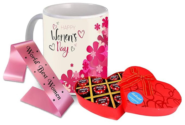 Women’s Day Gift Set
Chocolate and Mug Combo