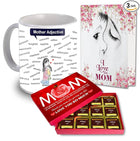 Mother’s Day Gift
Chocolate Gift Set
Ceramic Mug
Mother Greeting Card
