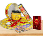 Karwa Chauth Pooja Thali with Channi Lota Set - Decorated Thali for Women’s Karwa Poojan