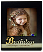 Custom Photo Frame - MDF Birthday Frame with Photo Print - Gift for Wife, Husband, Sister, Brother, Girlfriend, Boyfriend, and Someone Special on Their Birthday