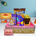 Rakhi thali for sister
Rakhi thali for brother
Rakhi puja thali
Rakhi gift under budget
Rakhi gift set with chocolates