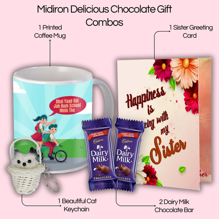 Raksha Bandhan Surprise for Sister - Birthday Gift for Sister from Sibling, Long Distance Sister Gift Ideas