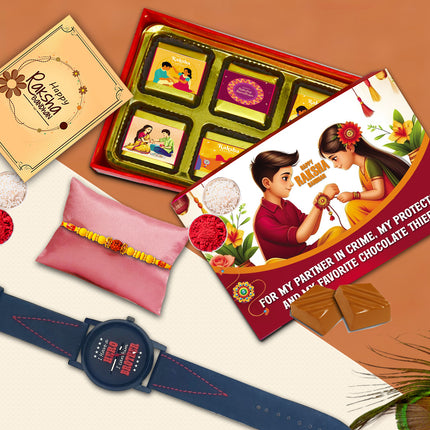 Best Gift For Brother On Rakhi – Rakhi For Brother Combo, Raksha Bandhan Gift For Brother
