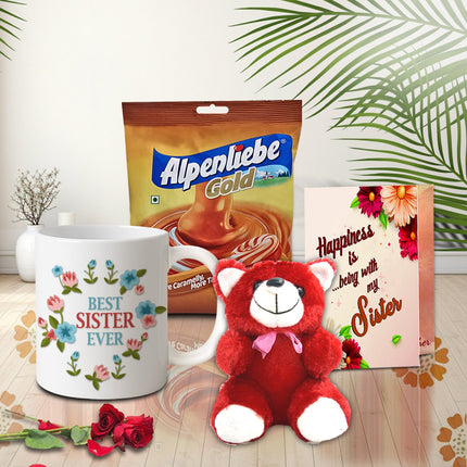 Sister Rakhi Gift Combo – Rakhi combo for sister, Rakhi hamper for sister, Rakhi special gift