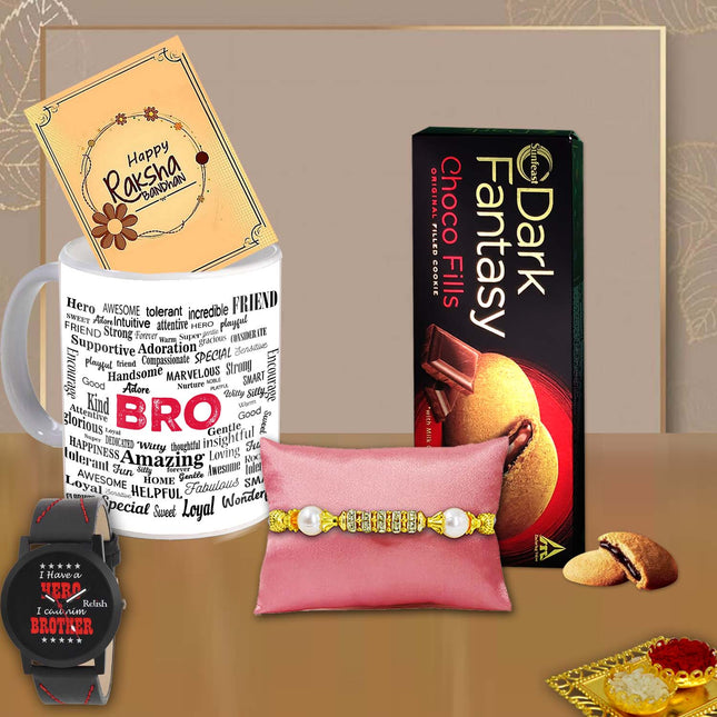 Rakhi Surprise For Brother – Rakhi Combo For Brother, Rakhi Present For Brother, Raksha Bandhan Gift Ideas For Brother