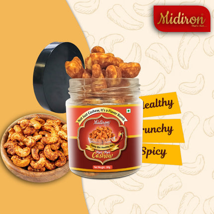 Peri Peri Dry Fruit Snack
Peri Peri Cashew Nuts
Peri Peri Cashew
Office Snack Cashew
Masala Cashew for Tea Time