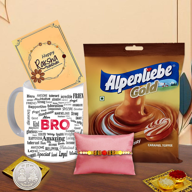 Rakhi Gift Combo For Brother – Raksha Bandhan Gift Brother, Brother Gift Combo Rakhi, Gift Hamper For Brother
