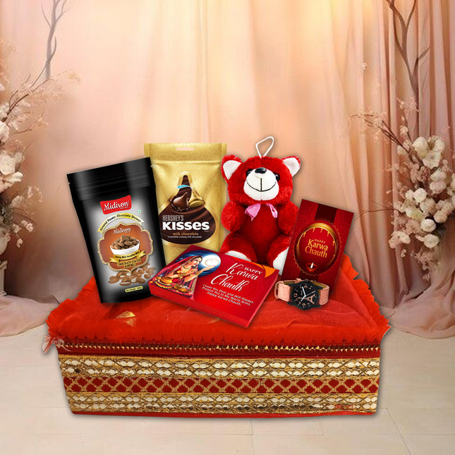 Karwa Chauth Surprise for Wife - Karwa Chauth Romantic Gift Ideas, Karwa Chauth Couple Moments