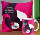 Cushion & Mug Gift Set
Comfortable Cushion
Decorative Cushion
Ceramic Mug