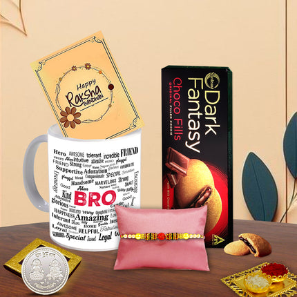 Raksha Bandhan Gift For Brother – Rakhi Gift Pack For Brother, Rakhi Combo For Brother, Best Rakhi For Brother