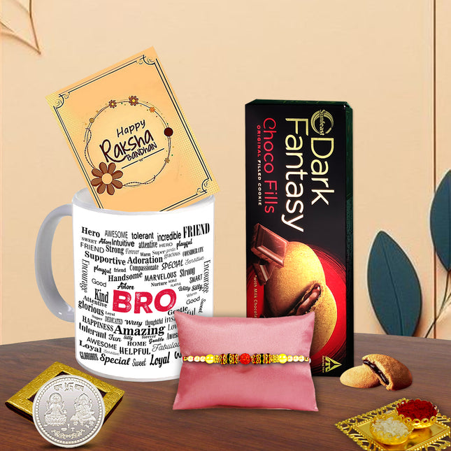 Raksha Bandhan Gift For Brother – Rakhi Gift Pack For Brother, Rakhi Combo For Brother, Best Rakhi For Brother