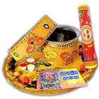 Complete Karwa Chauth Thali Set - Ritual Kit For Karwachauth, Karwa Chauth puja