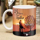 Anniversary Gift for Wife, Husband, Her, Him, Friend & Parents - 25 Years Together Anniversary Gift