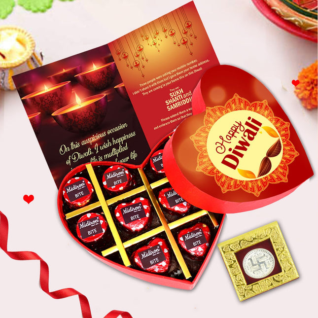 Premium Diwali Chocolate Gifts - Luxury Festival Hampers, Elegant Chocolate Boxes, Perfect Presents for Family and Friends