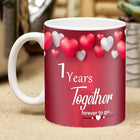 Romantic Anniversary Gift for Wife, Husband, Friends & Parents - 1 Years Together Forever to Go Anniversary Gift