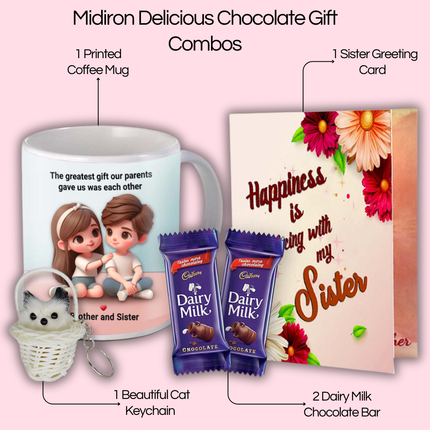 Raksha Bandhan Presents for Sister - Birthday Gift from Brother, Thoughtful Gift Ideas for Elder Sister