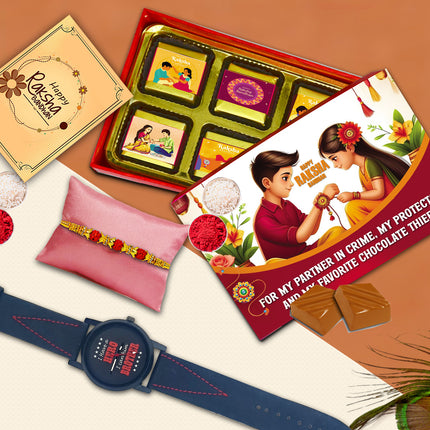 Rakhi For Brother Gift – Unique Rakhi For Brother, Rakhi Combo For Brother, Raksha Bandhan Gift For Brother