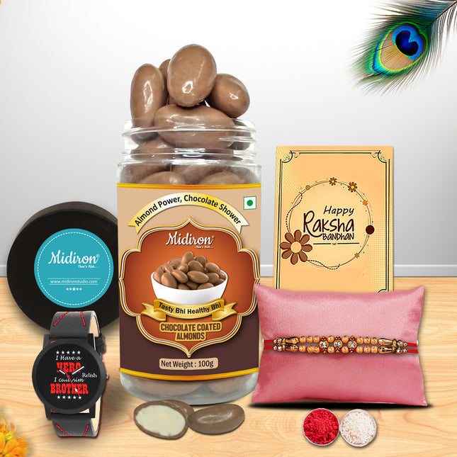 Raksha Bandhan Gift For Brother - Rakhi Gift Pack For Brother, Rakhi For Brother Online