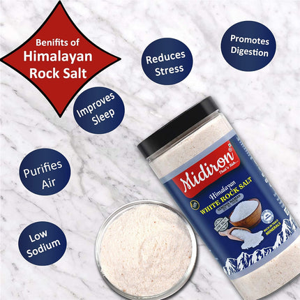 Rock Salt (Sendha Namak) - Vrat Ka Namak - Low Sodium Sendha Namak with 84 Minerals