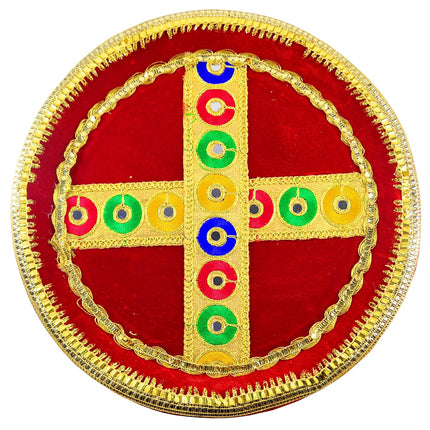 Complete Karwa Chauth Thali Set - Puja Set For Karwa Chauth, Ritual Kit For Karwa Chauth