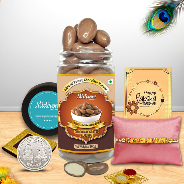 Rakhi Hampers For Brother - Rakhi Gift Set For Brother, Rakhi For Brother Gift, Raksha Bandhan Gift For Brother
