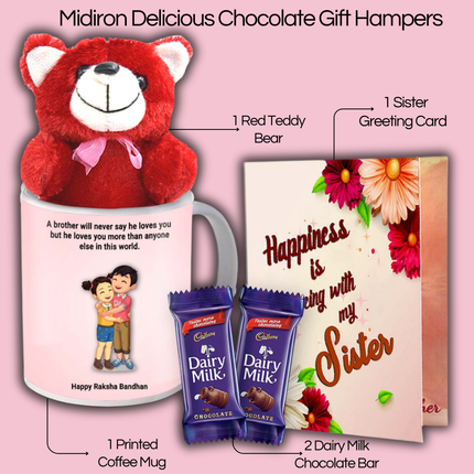 Birthday Surprise for Sister from Brother – Rakhi and Festival Gift Option for Sisters
