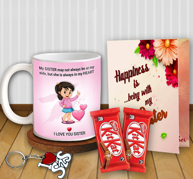Rakhi Gifts for Sister - Best Raksha Bandhan Gift Hampers for Sister - Thoughtful Rakhi Presents for Sister - Unique Sister Gift Ideas