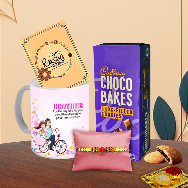 Rakhi Combo For Brother – Gift Ideas For Brother, Raksha Bandhan Surprise, Thoughtful Rakhi Gift