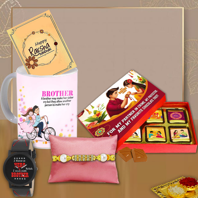 Rakhi Gift For Bhaiya – Raksha Bandhan Special Hamper, Gift For Brother On Rakhi, Rakhi Gifting Surprise