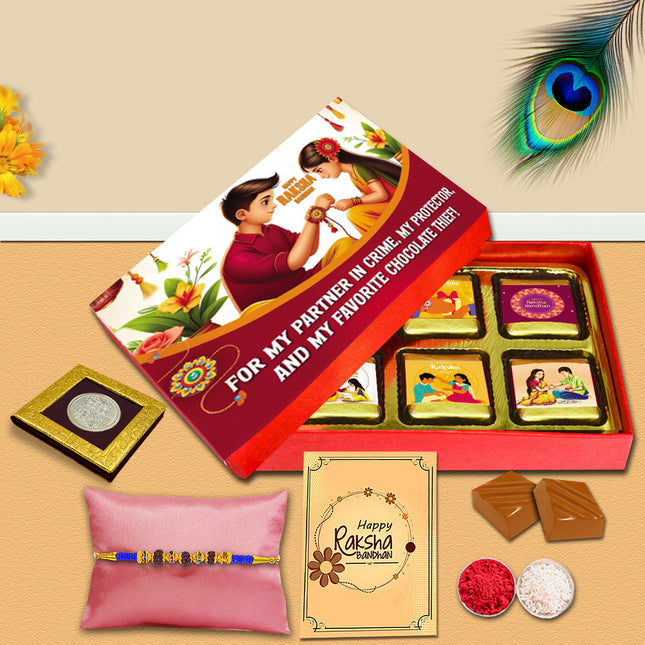 Raksha Bandhan For Brother – Rakhi For Brother Gift, Rakhi Combo For Brother, Rakhi Gift Set For Brother