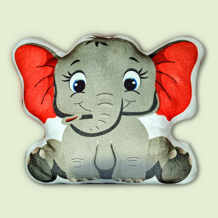 Cute elephant Cushion for Kids, Animal Shaped Throw Pillow, elephant pillow for kids, Soft elephant pillow for kids, premium elephant shaped Cushion for kids