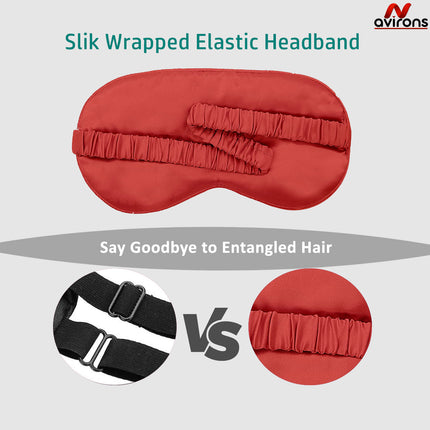 Satin Silk Eye Mask for Sleep ,  Skin-Friendly eye cover,Travel Eye Mask, Luxury Eye Cover, Soft Sleeping Mask, Soft Sleeping Mask for Travel