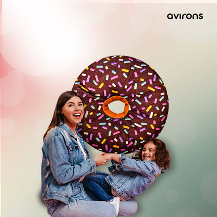 Donut Pillow Online In India,Best doughnut pillow for kids, Doughnut cushion for kids,Kids Pillow, Cushion for Kids, Colorful Donut Cushion, Cute Donut Cushion for Kids, Soft Donut Cushion, Fluffy Donut Cushion, Doughnut-Shaped Cushion, Microfiber Donut Cushion, Donut Cushion for Bed