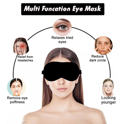 Premium Silk Eye Mask, Soft Eye Mask for Relaxation, Eye Cover for Travel Comfort, Soft Eye Mask for Dark Circles, Premium Eye Cover for Comfort