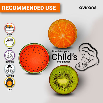 Velvet Fruit Shape Cushion,3d fruit slices Cushion combo,Velvet Multicolor Fruit Shape Cushion, Fruit Shaped Cushion for kids,Orange Plush Cushion,Fruit Shaped Throw Cushion,Multicolor Velvet Fruit shaped Cushions,Soft Velvet Fruit Shaped Cushion,Watermelon & Kiwi Fruit Cushion Combo,Watermelon, Orange, Kiwi Cushion Set, 3D Fruit Combo Cushion Set,Kids Cushion