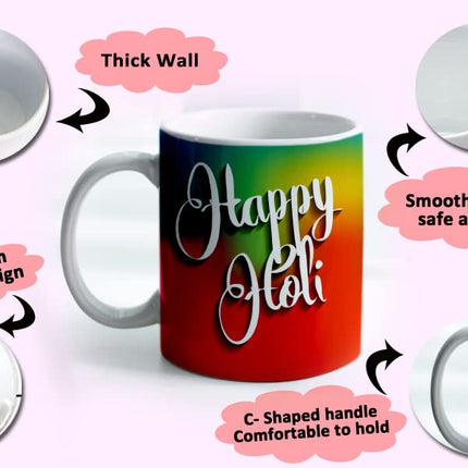 Holi Coffee Mug
Holi Theme Coffee Mug
Ceramic Coffee Mug
Coffee Mug