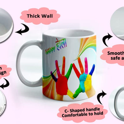 Holi Coffee Mug
Holi Theme Coffee Mug
Ceramic Coffee Mug
Coffee Mug