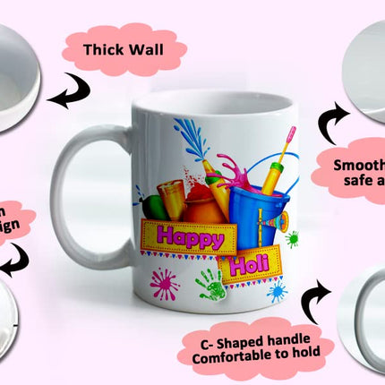Holi Coffee Mug
Holi Theme Coffee Mug
Ceramic Coffee Mug
Coffee Mug