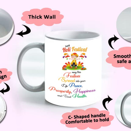 Holi Coffee Mug
Holi Theme Coffee Mug
Ceramic Coffee Mug
Coffee Mug