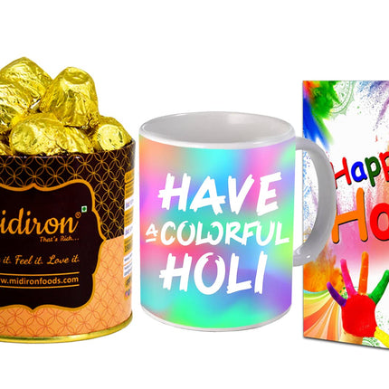 Holi Gift Set
Chocolate Tin Box
Holi Coffee Mug