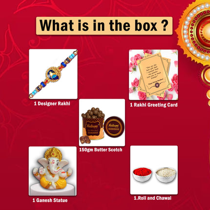 Rakhi Combo For Brother - Raksha Bandhan Gift For Brother, Rakhi Gift Pack For Brother