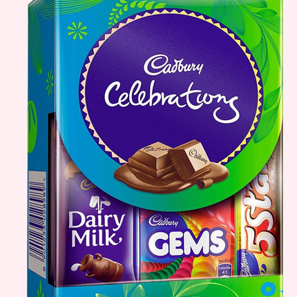 Cadbury Celebrations chocolate box 