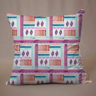 Modern Decorative Satin Cushion Cover with Zipper - 16x16inch